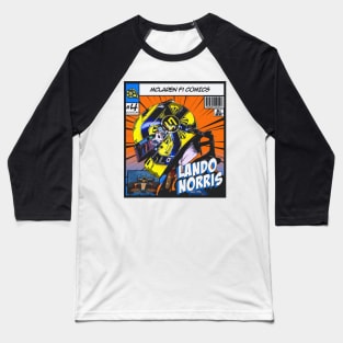 Lando Norris Comic Baseball T-Shirt